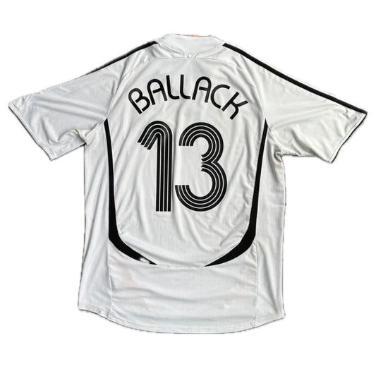 Saksa 2005/07 Kotipaita - #13 Ballack - (XL) - 7/10