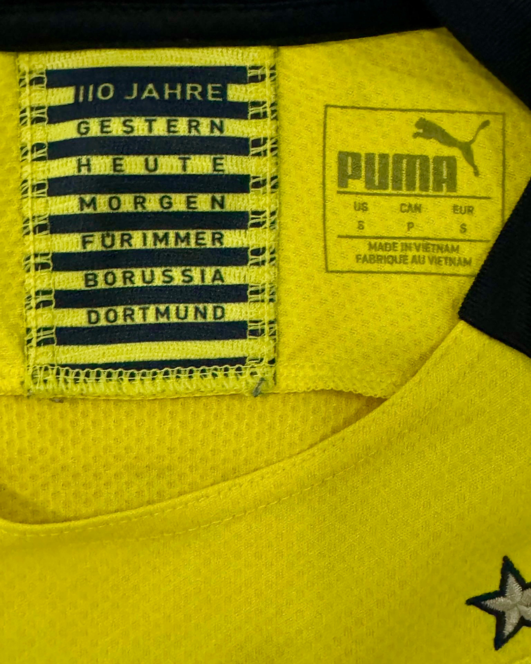 Borussia Dortmund 2019/20 Kotipaita - #7 Sancho - (S) - 9/10