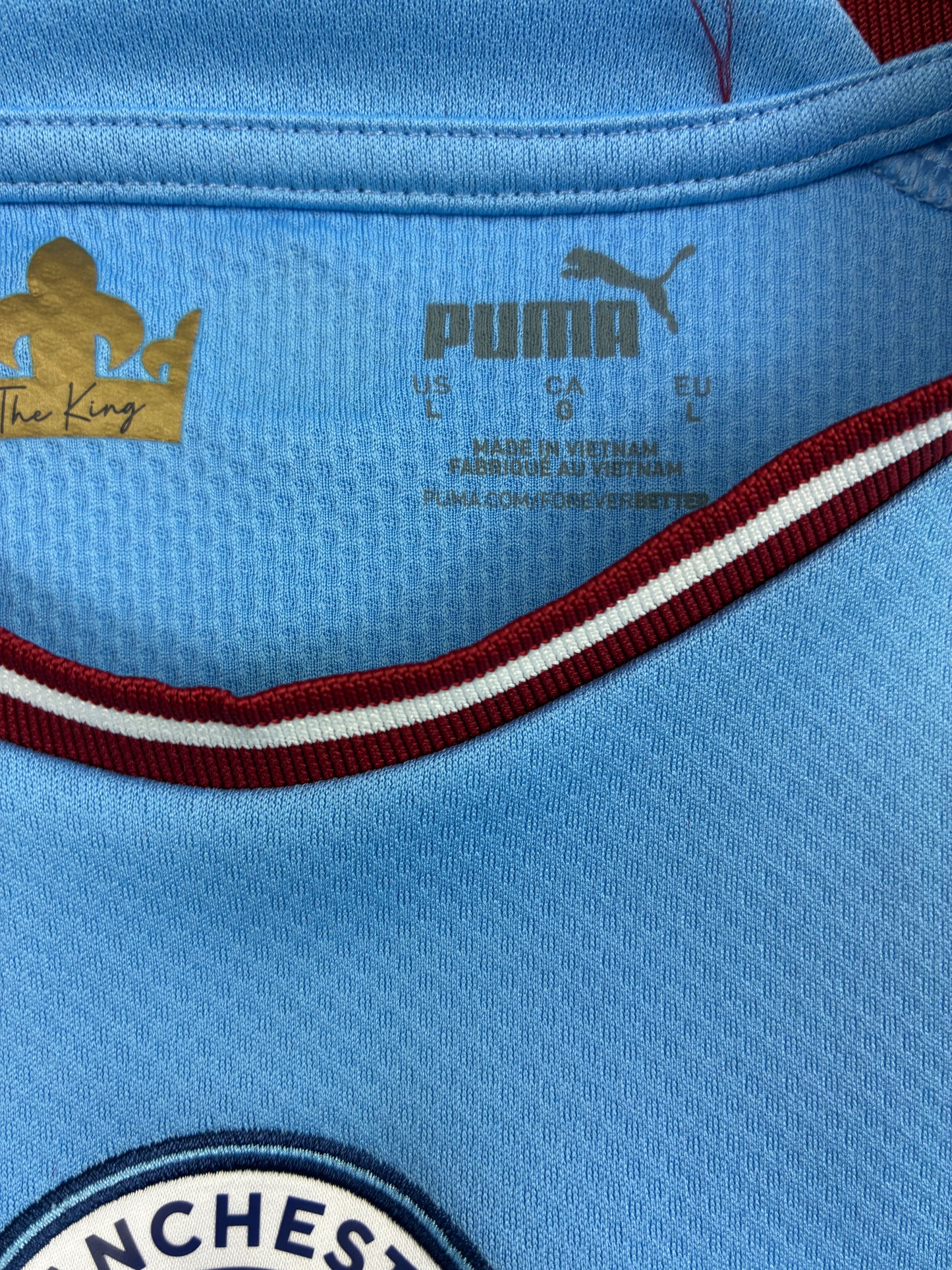 Manchester City 2022/23 Kotipaita - #9 Haaland - (L) - 10/10
