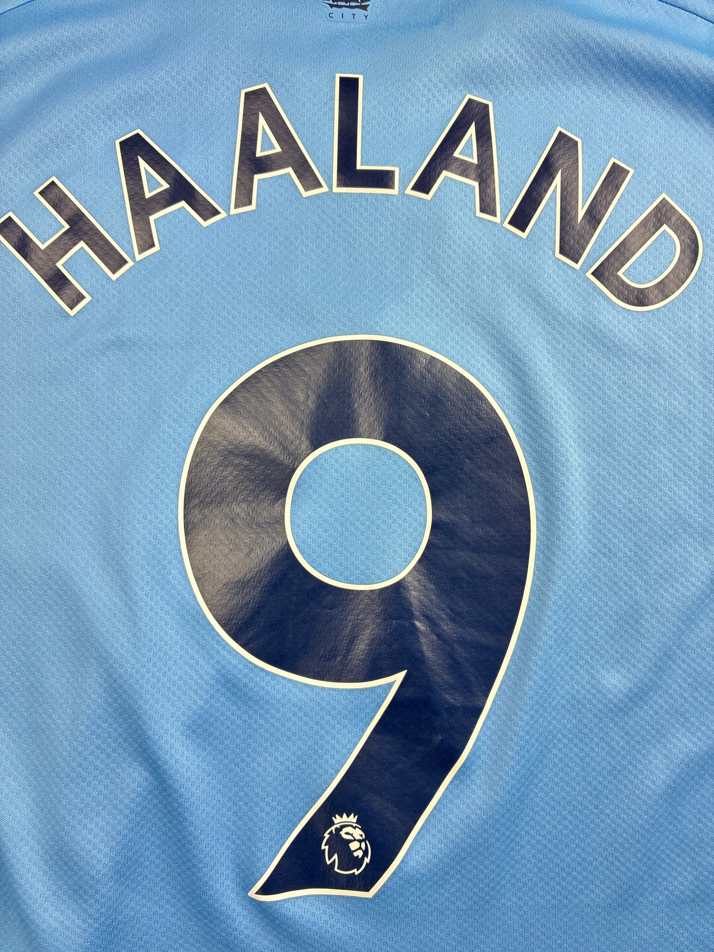 Manchester City 2022/23 Kotipaita - #9 Haaland - (L) - 10/10