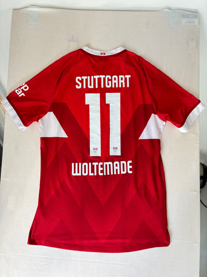 VfB Stuttgart 2024/25 Kotipaita - #11 Woltemade - (L) - 10/10