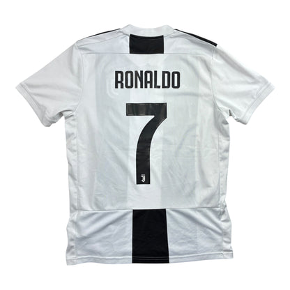 Juventus 2018/19 Kotipaita - #7 Ronaldo - (M) - 10/10