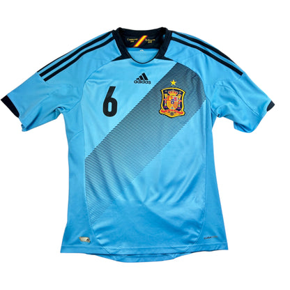 Espanja 2012 Vieraspaita - #6 Iniesta - (M) - 10/10