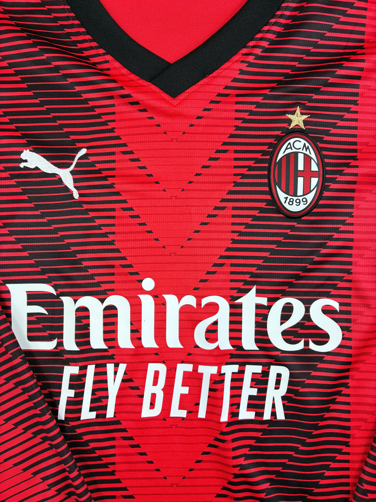 AC Milan 2023/24 Kotipaita - (XL) - 10/10 - Pitkähihainen