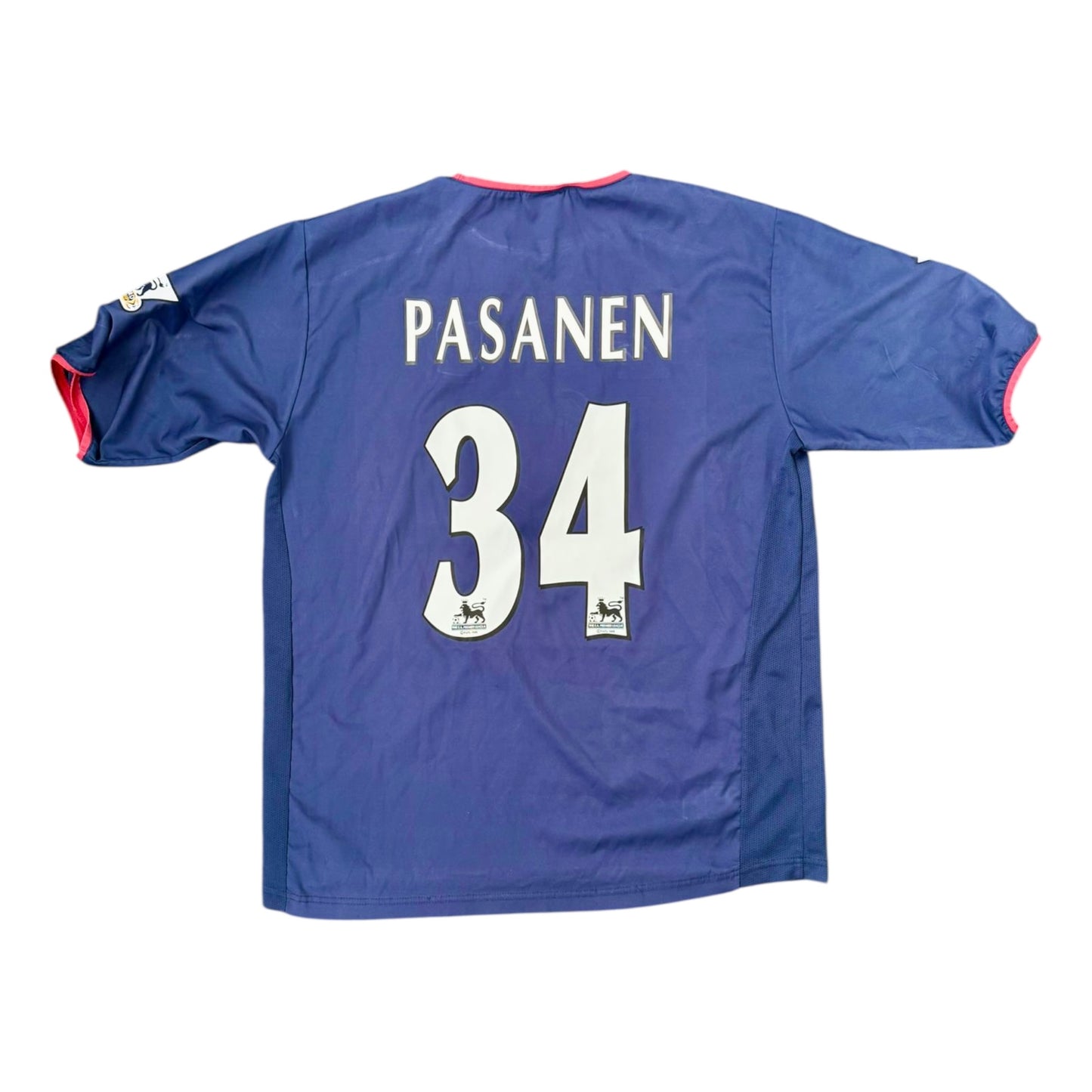 Portsmouth 2003/04 Vieraspaita - #34 Pasanen - (L) - 10/10