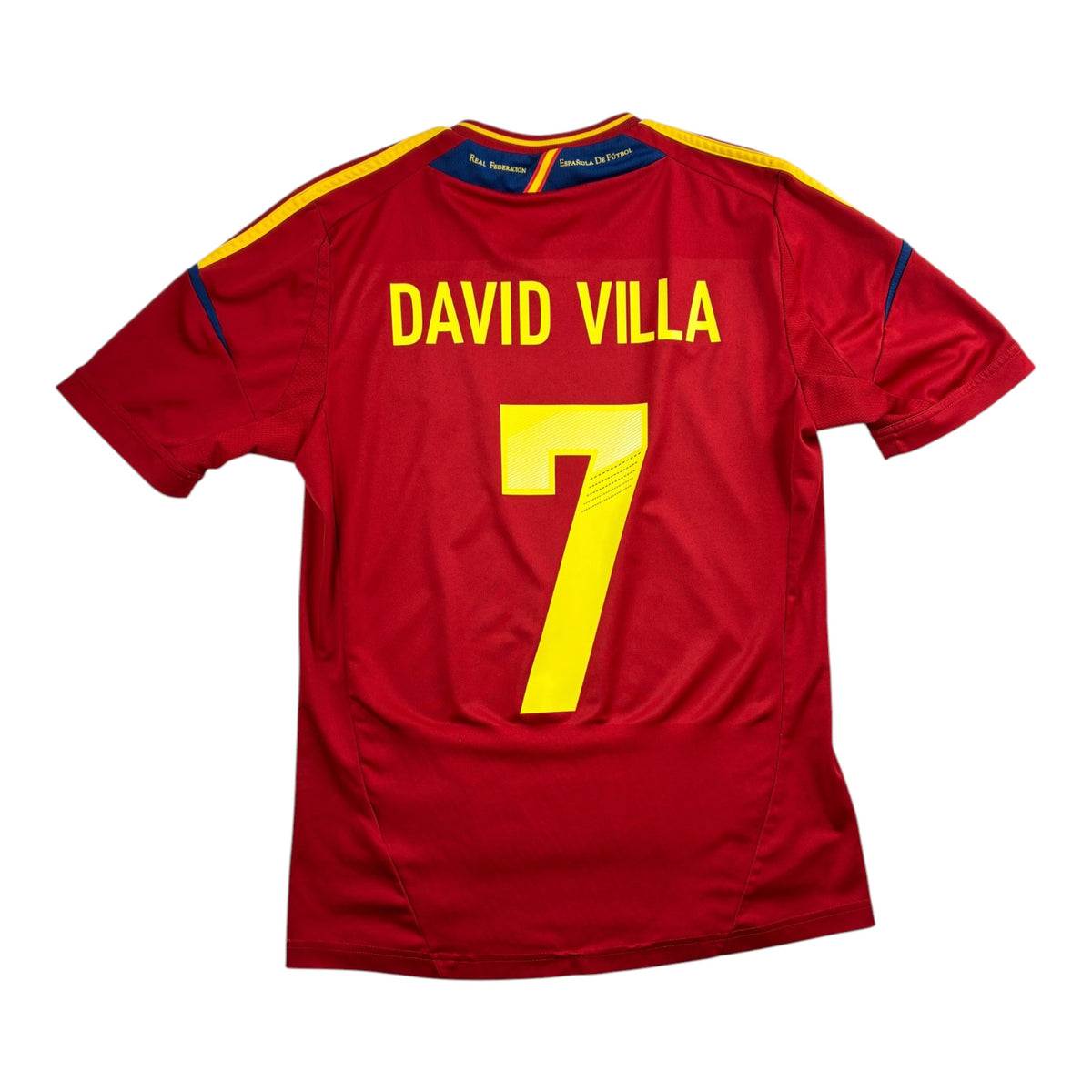 Espanja 2012 Kotipaita - #7 David Villa - (S) - 10/10