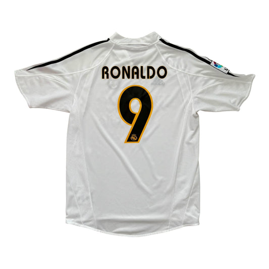 Real Madrid Kotipaita 2004/05 - #9 Ronaldo (Lasten XL) - 10/10