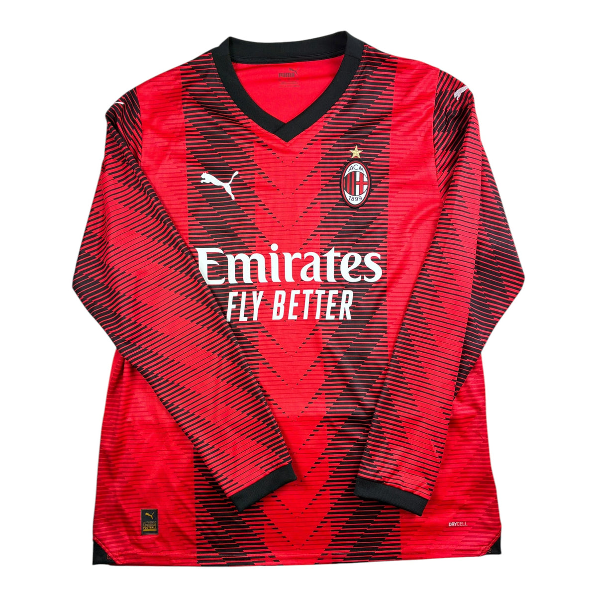 AC Milan 2023/24 Kotipaita - (XL) - 10/10 - Pitkähihainen