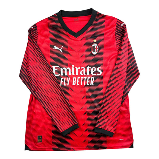 AC Milan 2023/24 Kotipaita - (XL) - 10/10 - Pitkähihainen