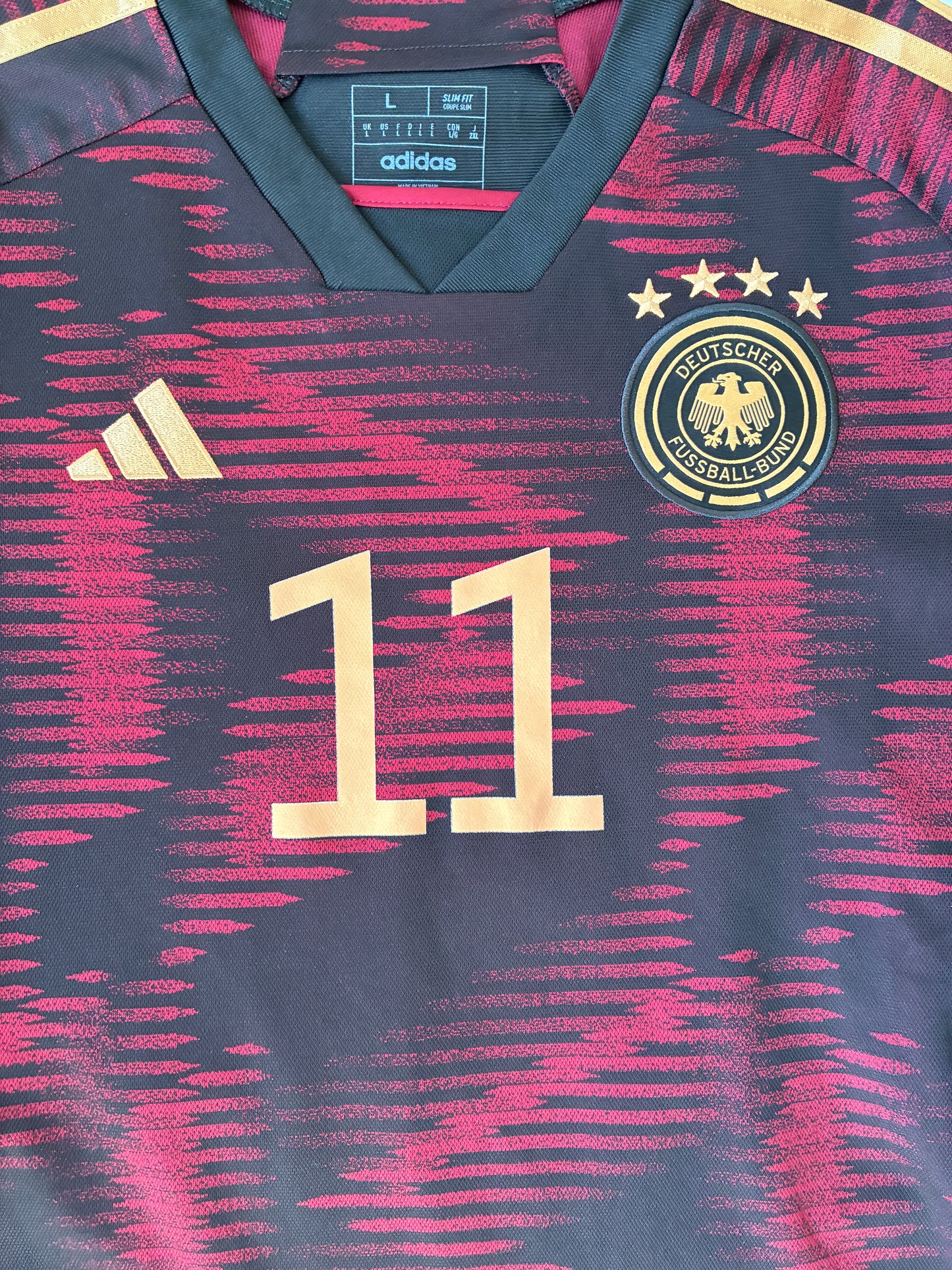 Saksa 2022/23 Vieraspaita - #11 Götze - (L) - 10/10
