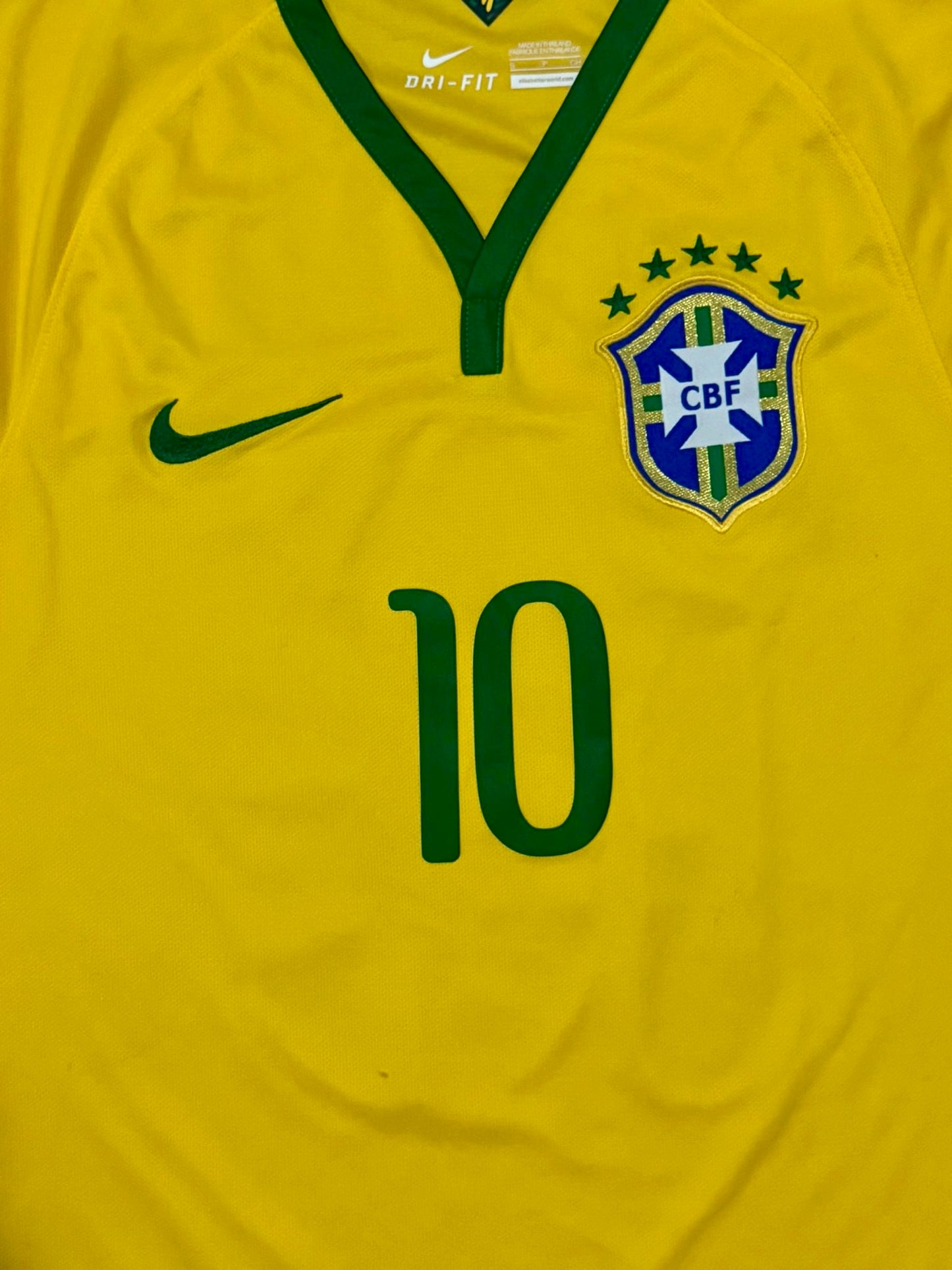 Brasilia 2014/15 Kotipaita - #10 Neymar JR - (S) - 10/10