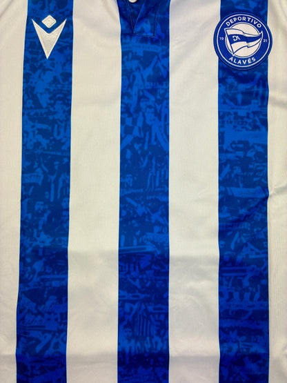 Deportivo Alaves 2026/27 Kotipaita - #16 Koski - (XL) - 10/10 *tägeillä*
