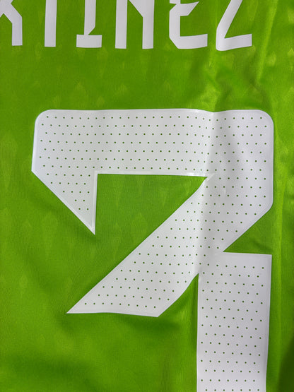 Argentiina 2022 Veskanpaita #23 E. Martinez - (L) - 10/10