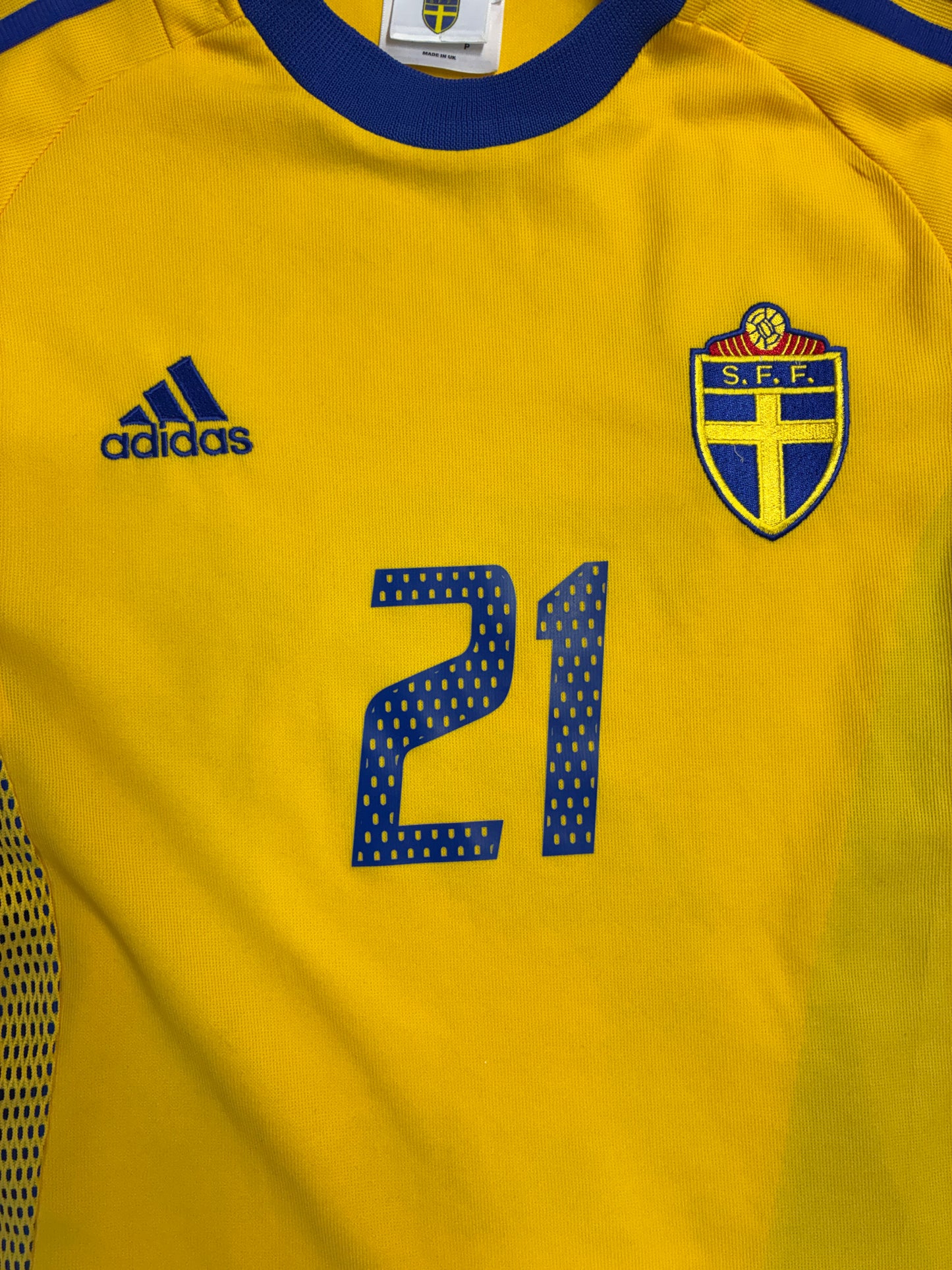 Ruotsi 2002/03 Kotipaita - #21 Ibrahimovic - (S) - 10/10