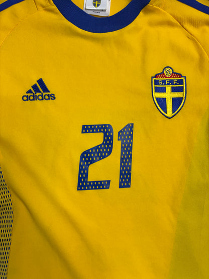 Ruotsi 2002/03 Kotipaita - #21 Ibrahimovic - (S) - 10/10