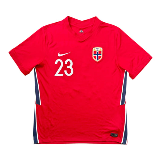 Norja 2020/21 Kotipaita - #23 Haaland - (L) - 10/10