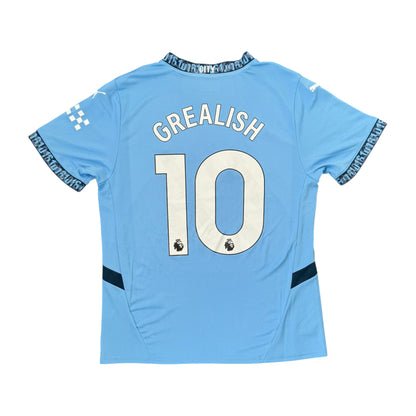 Manchester City 2024/25 Kotipaita - #10 Grealish - (L) - 9/10