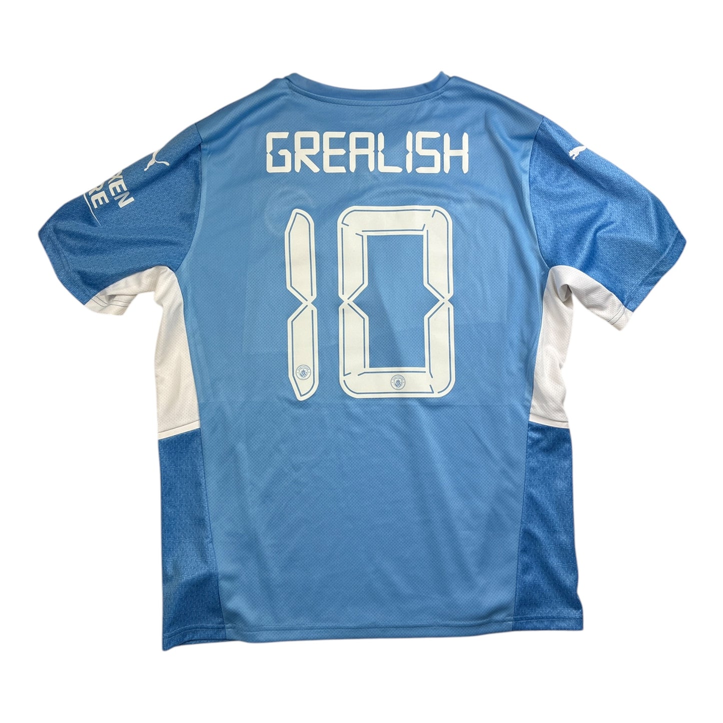 Manchester City 2021/22 Kotipaita - #10 Grealish - (XL) - 10/10