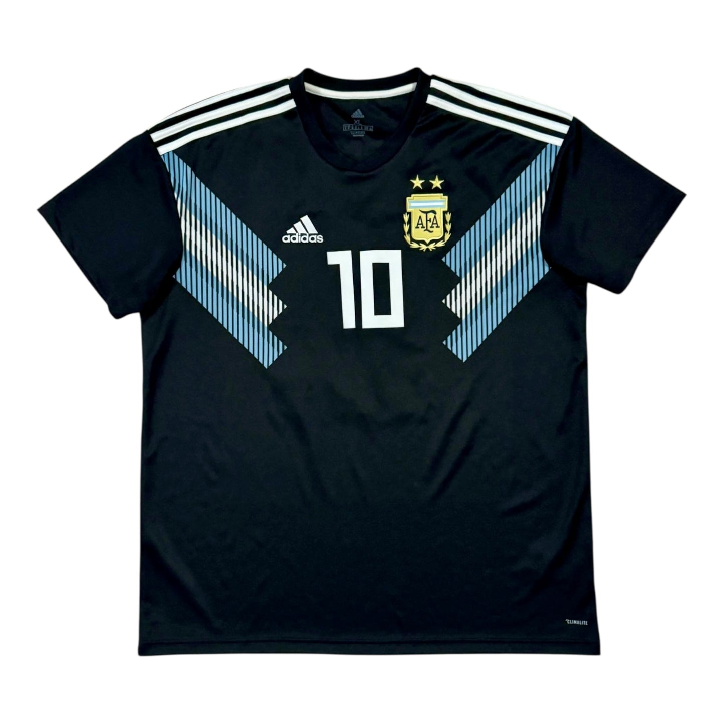 Argentiina 2018/19 Vieraspaita - #10 Messi - (XL) - 9/10