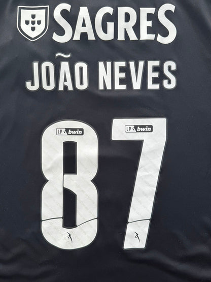 Benfica 2023/24 Vieraspaita - #87 João Neves - (L) - 10/10