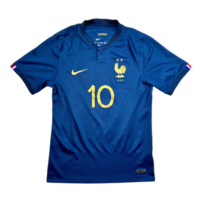 Ranska 2022 Kotipaita - #10 Mbappe - (S) -7/10