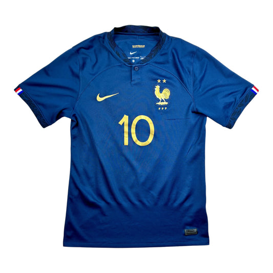 Ranska 2022 Kotipaita - #10 Mbappe - (S) -7/10