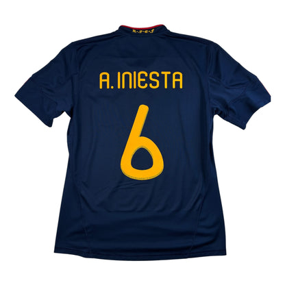 Espanja WC 2010 Vieraspaita - #6 A. Iniesta- (L) - 10/10