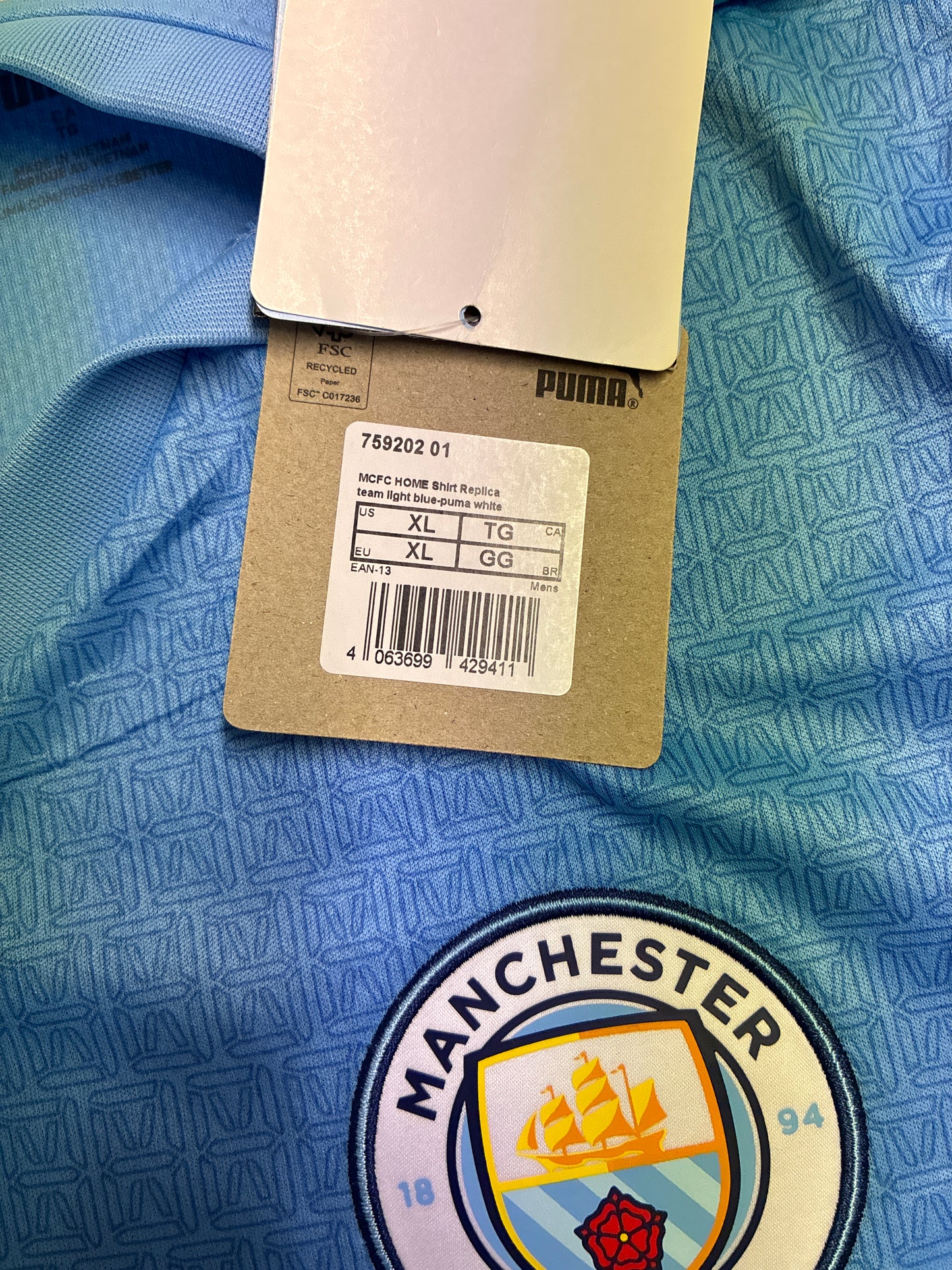 Manchester City 2021/22 Kotipaita - #10 Grealish - (XL) - 10/10