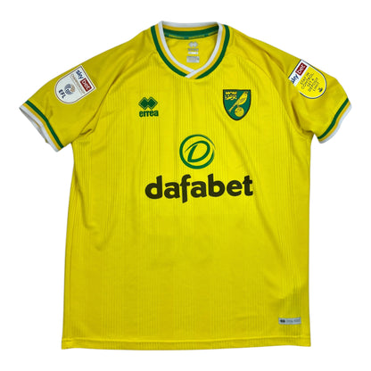 Norwich FC 2020/21 Kotipaita - #22 Pukki - (L) - 9/10