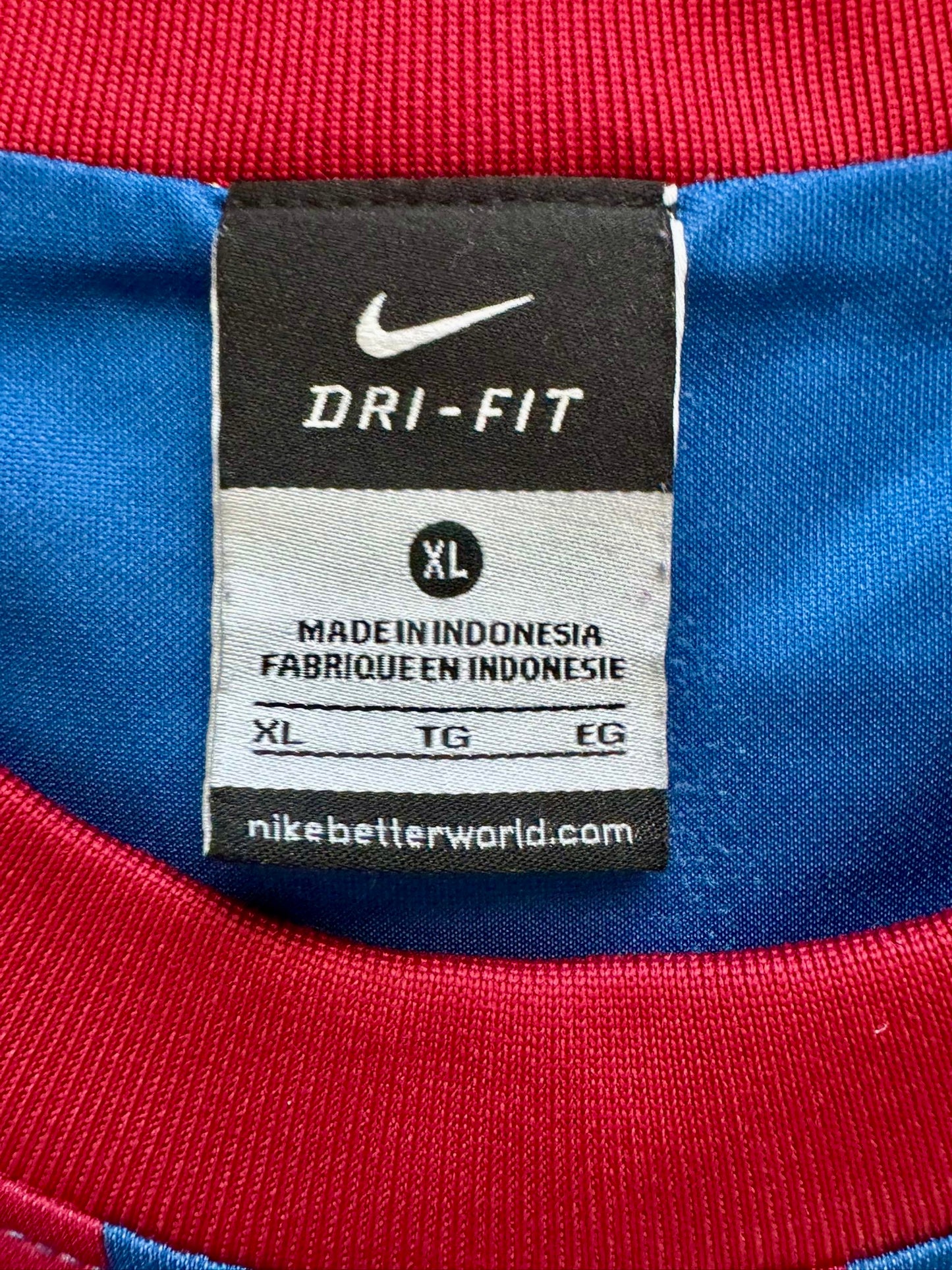 FC Barcelona 2011/12 Kotipaita - (XL) - 9/10