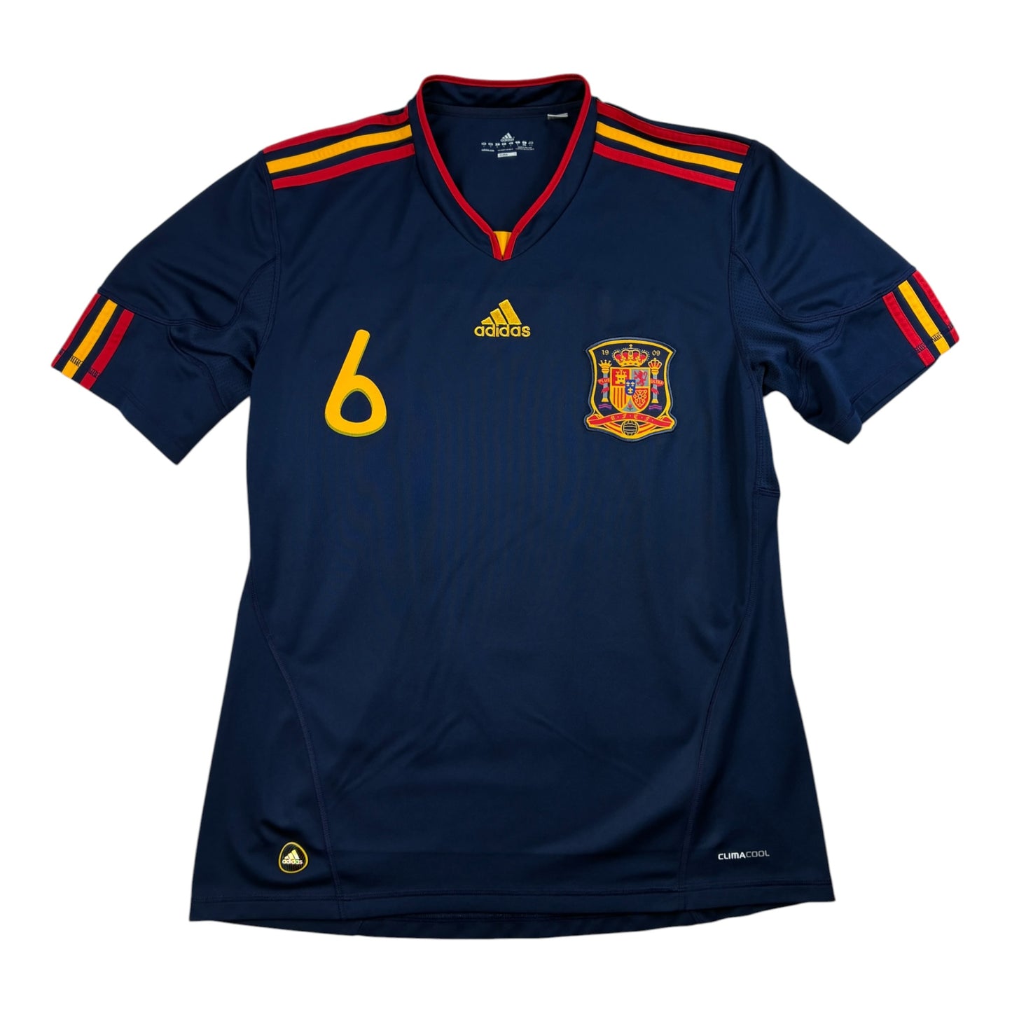 Espanja WC 2010 Vieraspaita - #6 A. Iniesta- (L) - 10/10