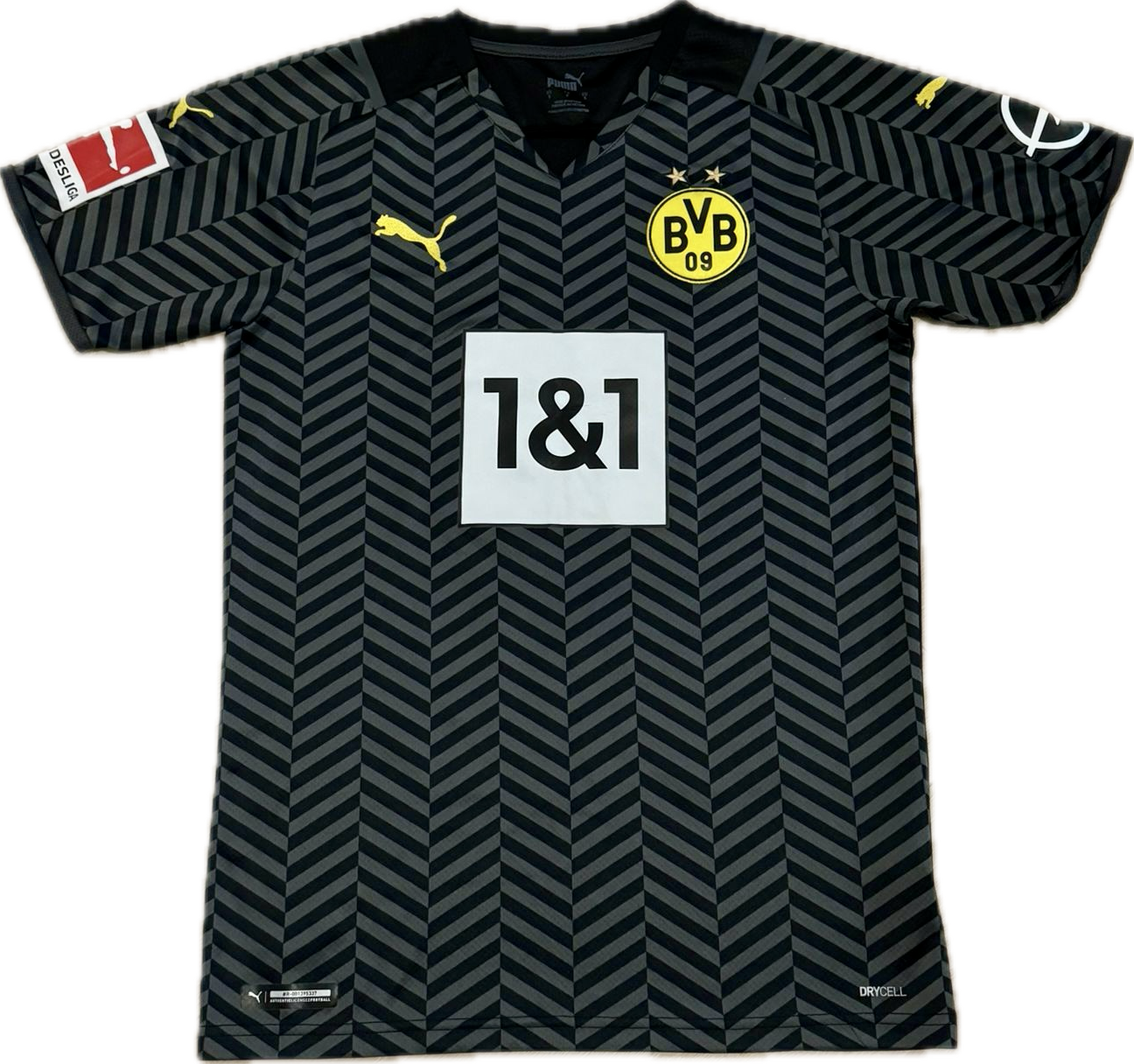Borussia Dortmund 2021/2022 Vieraspaita - #22 Bellingham - (S) - 9/10