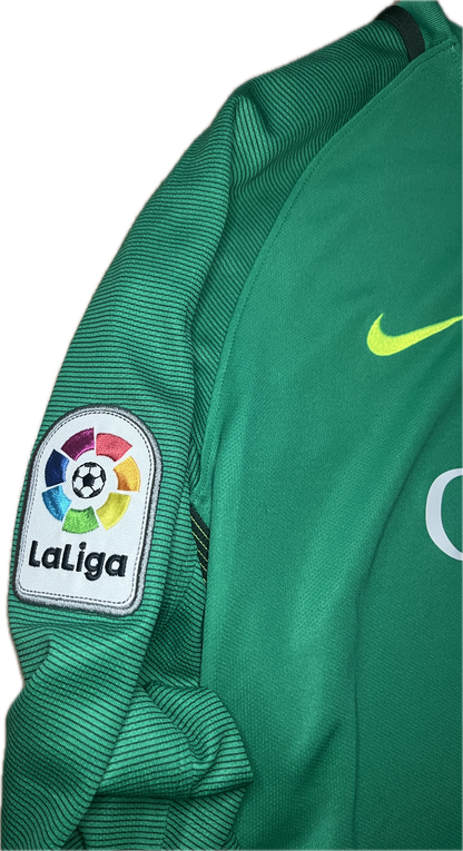 FC Barcelona 2016/17 Goalkeeper Shirt - (Kids XL) - 10/10 