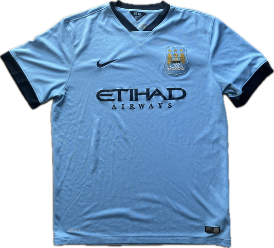 Manchester City 2014/15 Kotipaita - (XL) - 9/10