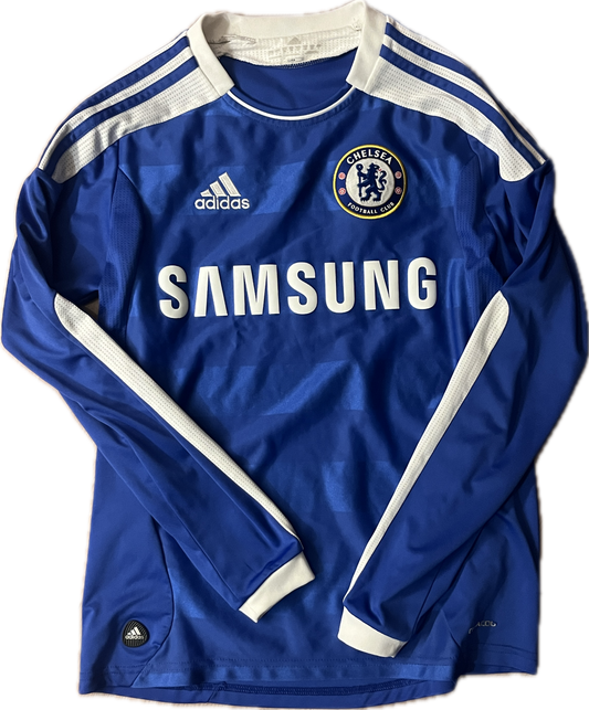 Chelsea 2011/12 Pitkähihainen Kotipaita - (XS / Lasten L) - 10/10