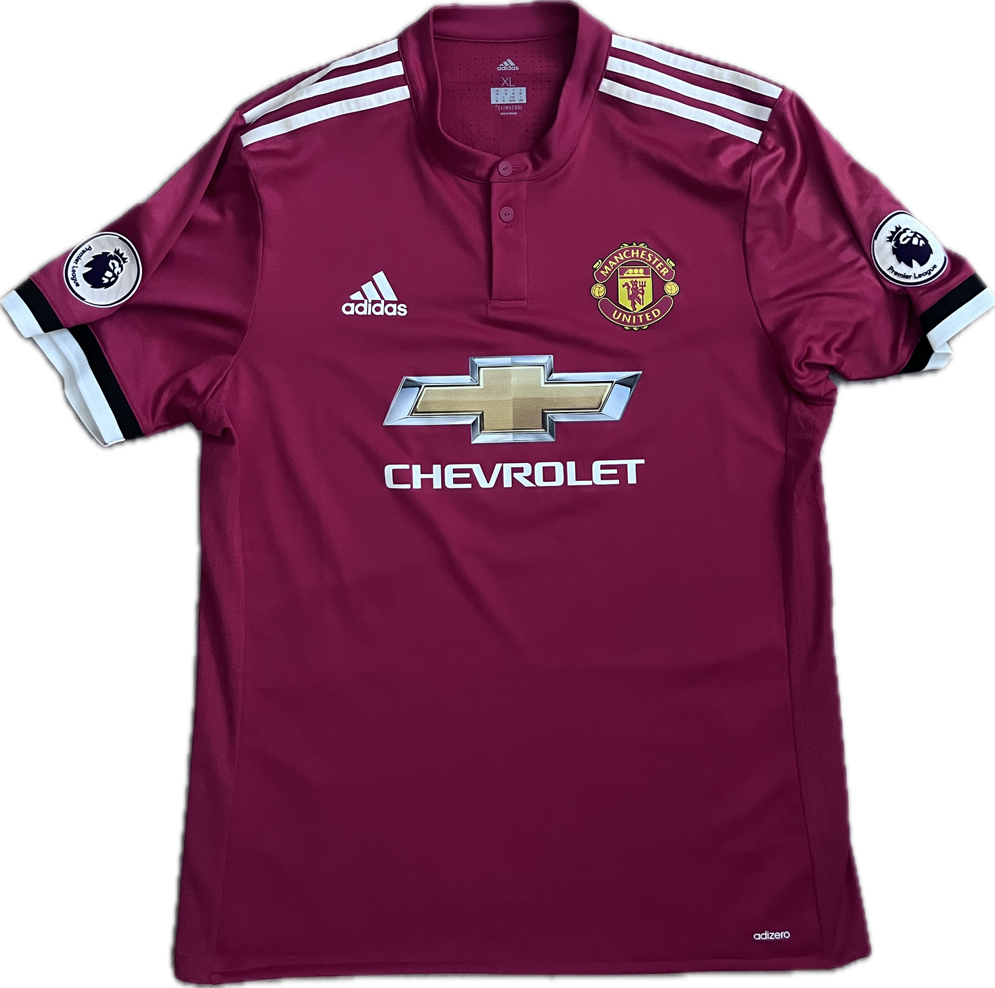 Manchester United 2017/18 Kotipaita - (XL) - #6 Pogba - 10/10