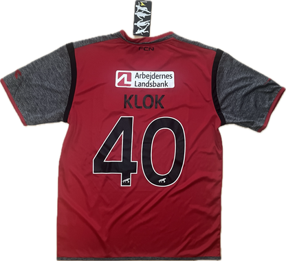 F.C. Nordsjælland 2016/17 Kotipaita - #40 - (Lasten XL) - 10/10
