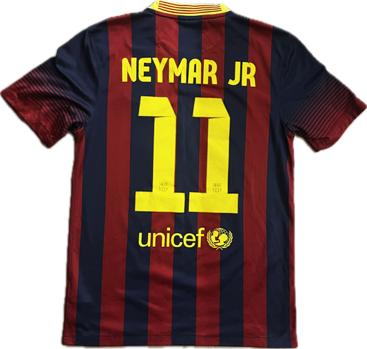 FC Barcelona 2013/14 Kotipaita - (S) - #11 Neymar JR - 8/10