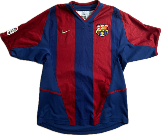 FC Barcelona 2002/03 Kotipaita - (S/M/L) - 9/10