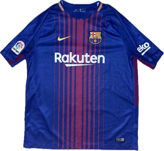 FC Barcelona 2017/18 Kotipaita - (XL) - 7/10