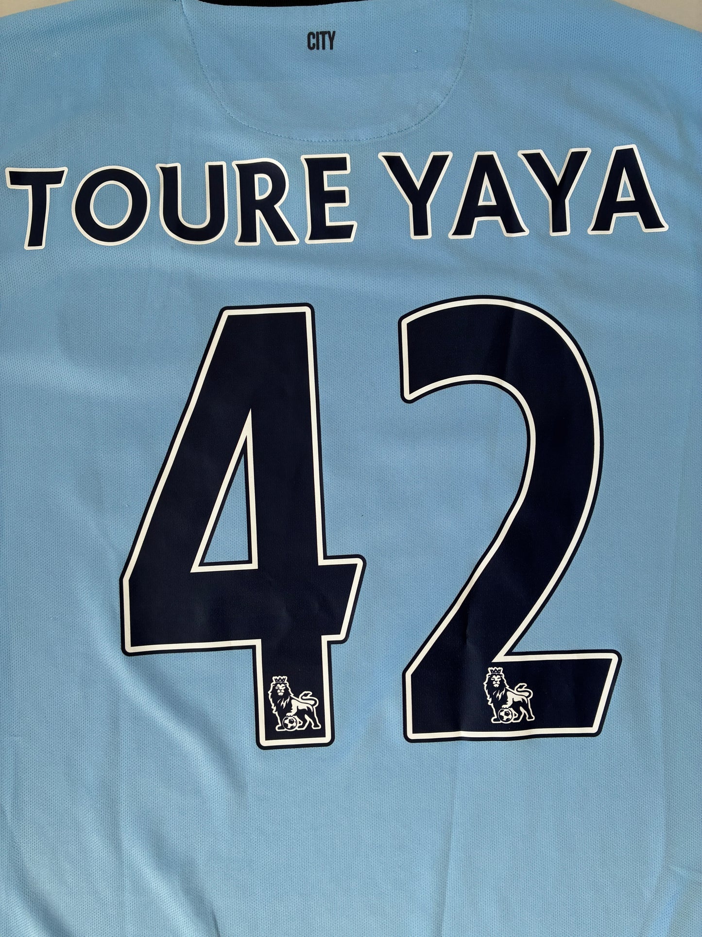 Manchester City 2014/15 hemmatröja - (XL) - 9/10