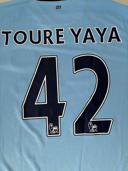 Manchester City 2014/15 hemmatröja - (XL) - 9/10