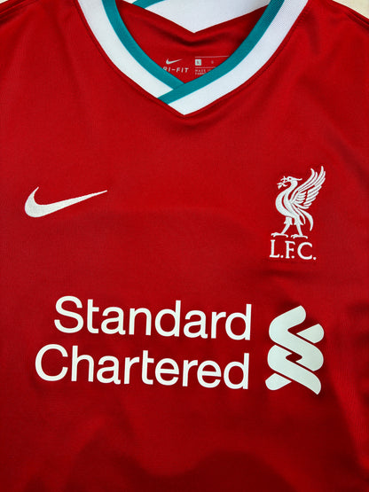Liverpool 2020/21 Kotipaita - #4 Virgil - (L) - 10/10