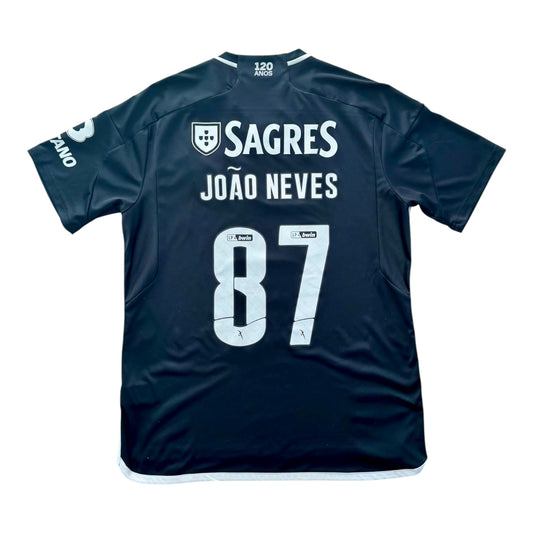 Benfica 2023/24 Vieraspaita - #87 João Neves - (L) - 10/10