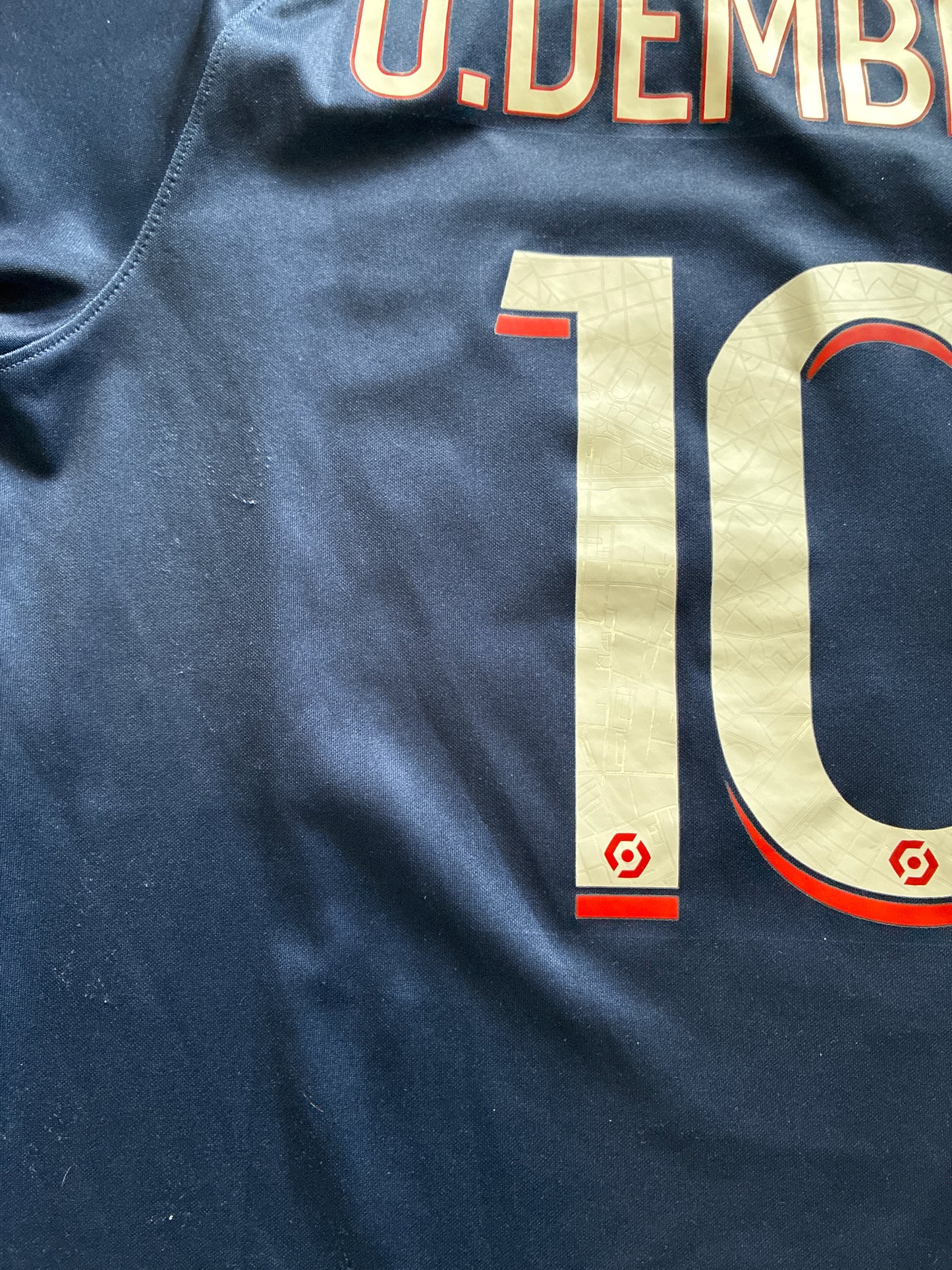 PSG 2023/24 Kotipaita - #10 O.Dembélé - (S) 8/10