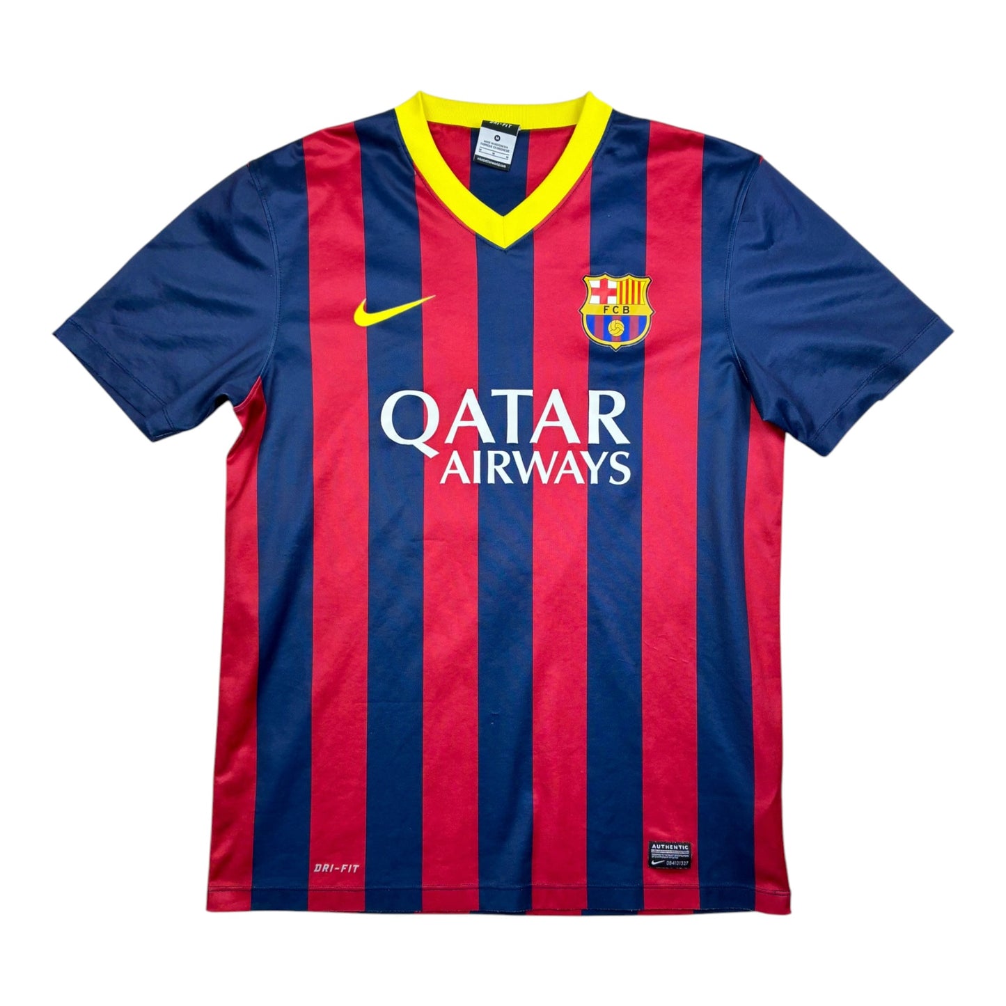FC Barcelona 2013/14 Kotipaita - #6 Xavi - (M) - 8/10