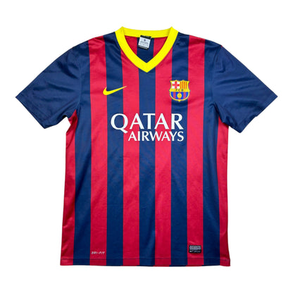 FC Barcelona 2013/14 Kotipaita - #6 Xavi - (M) - 8/10