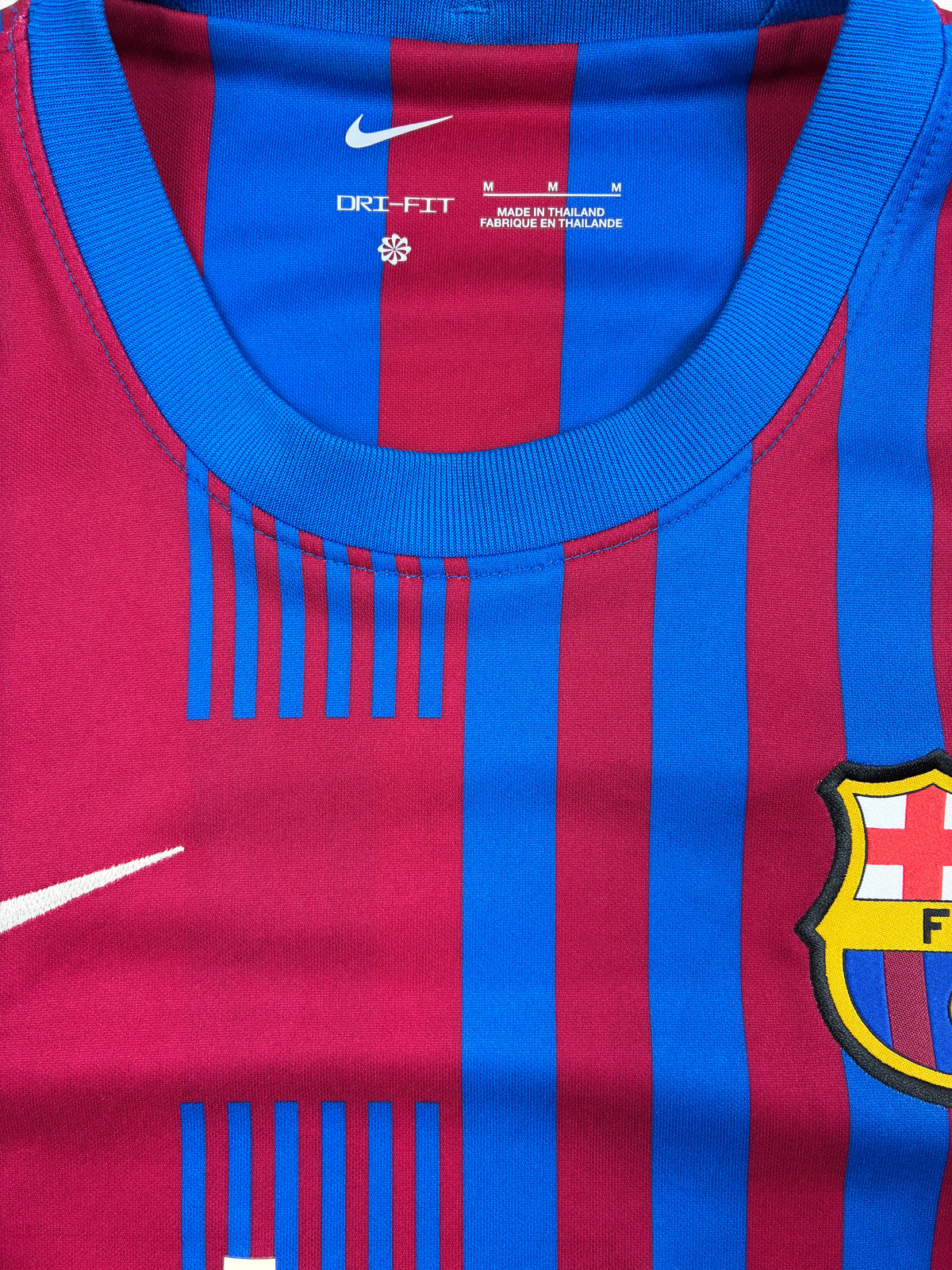 FC Barcelona 2021/22 Kotipaita - #9 Memphis - (M) - 10/10