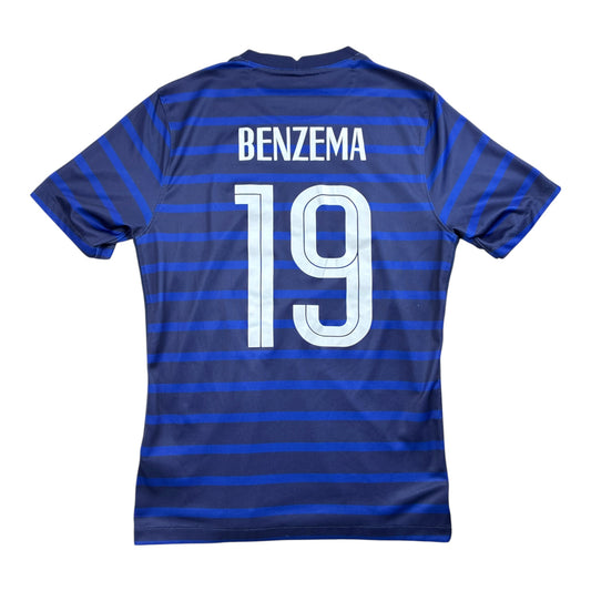 Ranska 2020/21 Kotipaita - #19 Benzema - (M) - 10/10