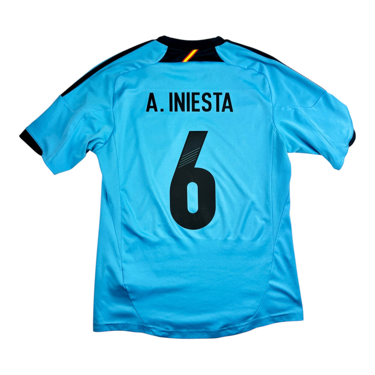 Espanja 2012 Vieraspaita - #6 Iniesta - (M) - 10/10